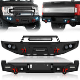 Aftermarket Front & Rear Truck Bumpers for 2017-2022 Ford F250 F350 F450 | Yzona
